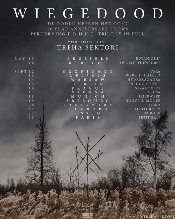 Flyer Wiegedood w/ Treha Sektori