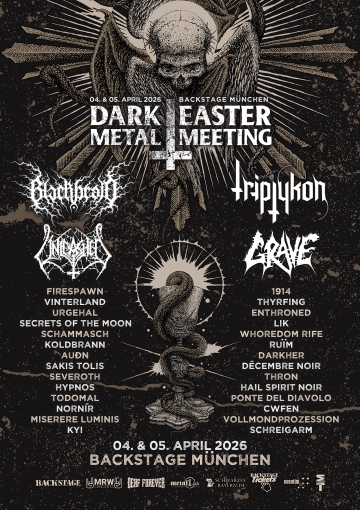 Flyer Dark Easter Metal Meeting 2026