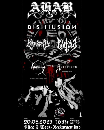 Flyer Metal Club Odinwald - Frühjahrsfestival 2023