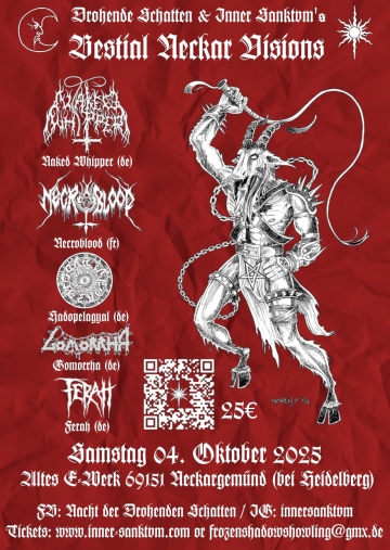 Flyer Bestial Neckar Visions 2025