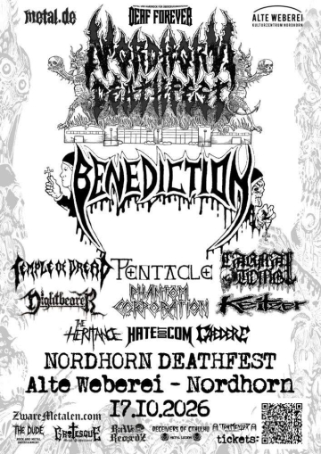 Flyer Nordhorn Deathfest 2026