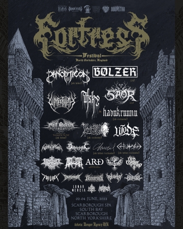 Flyer Fortress Festival 2023