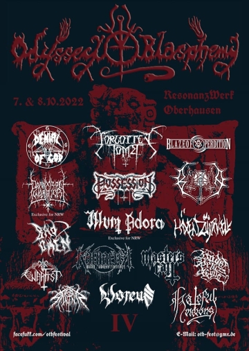 Flyer Odyssey To Blasphemy IV