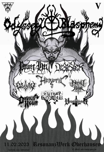 Flyer Odyssey To Blasphemy V