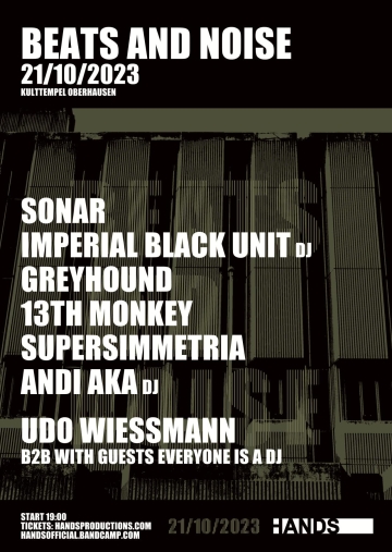 Flyer Beats And Noise 2023
