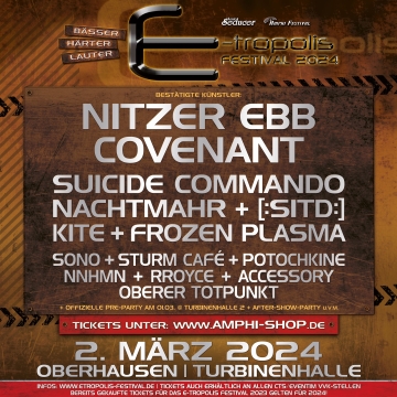 Flyer E-tropolis Festival