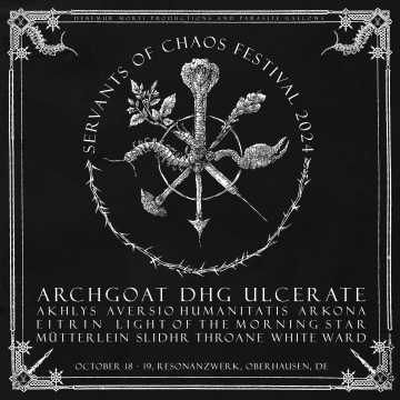 Flyer Servants Of Chaos Festival 2024
