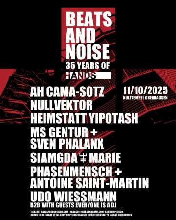 Flyer Beats And Noise 2025