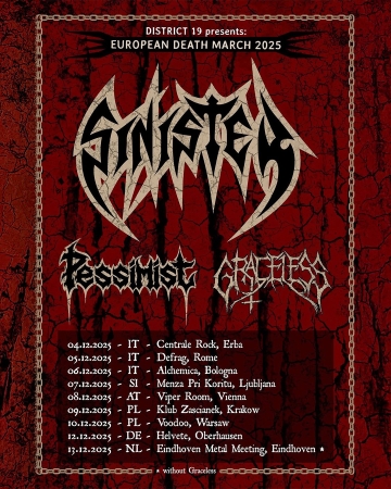 Flyer Sinister w/ Pessimist & Graceless