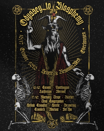 Flyer Odyssey To Blasphemy IX