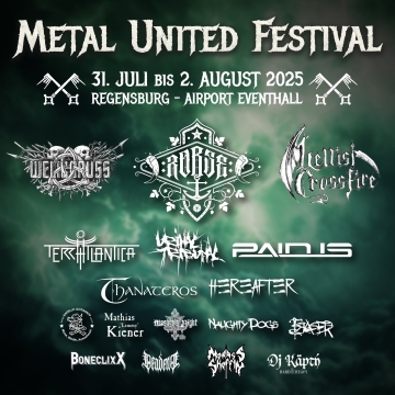 Flyer Metal United Festival