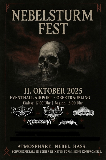 Flyer Nebelsturm Fest 2025