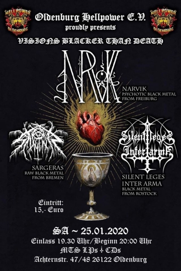 Flyer Narvik w/ Sargeras & Silent Leges Inter Arma