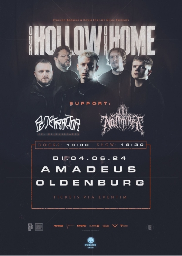 Flyer Our Hollow, Our Home w/ Penetractor & Not My Art