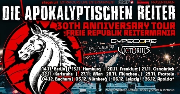 Flyer Die Apokalyptischen Reiter w/ Cypecore & Victorius