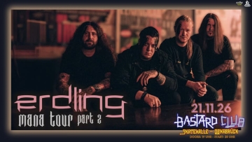 Flyer Erdling - Live in Osnabrück 2026
