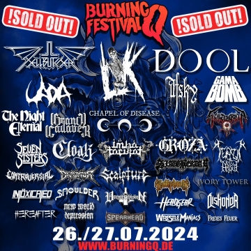 Flyer Burning Q Festival 2024