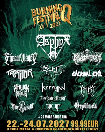 Flyer Burning Q Festival 2027