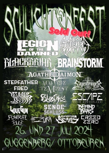 Flyer Schlichtenfest Open Air 2024