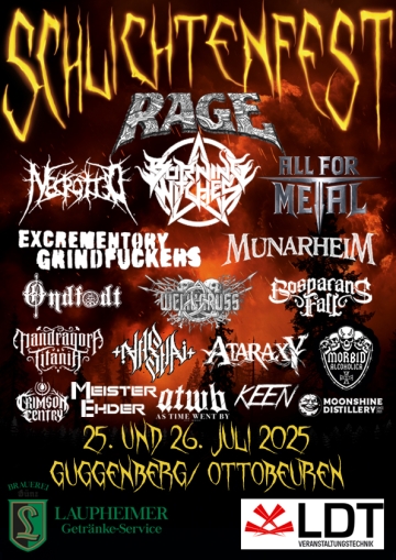 Flyer Schlichtenfest Open Air 2025