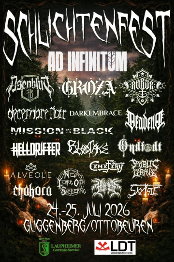 Flyer Schlichtenfest Open Air 2026