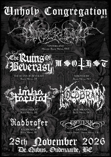 Flyer Unholy Congregation - Part 8