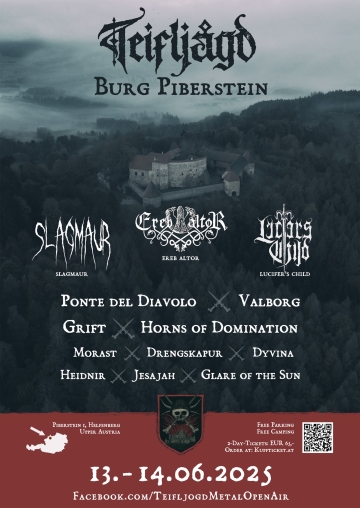 Flyer Teifljågd Open Air 2025