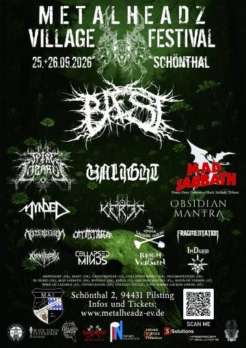 Flyer Metalheadz Village Festival 2026