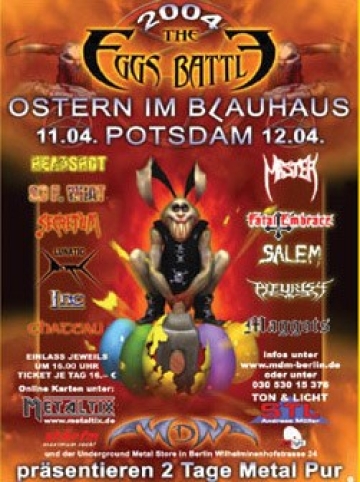 Flyer The Eggs Battle 2004