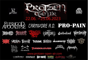 Flyer Protzen Open Air 2023