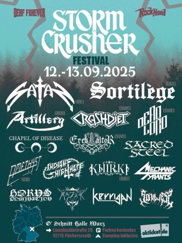 Flyer Storm Crusher Festival 2025