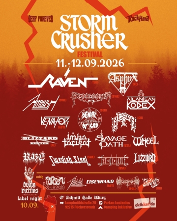 Flyer Storm Crusher Festival 2026