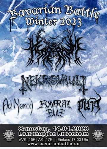 Flyer Bavarian Battle Winter 2023