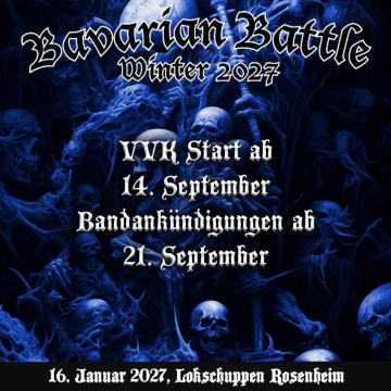 Flyer Bavarian Battle Winter 2027