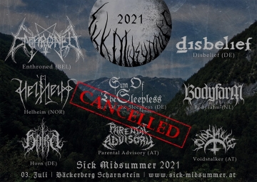 Flyer Sick Midsummer 2021