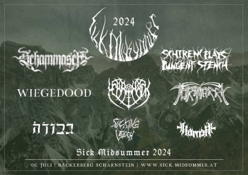 Flyer Sick Midsummer 2024
