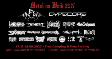 Flyer Metal im Woid Part XII 2027