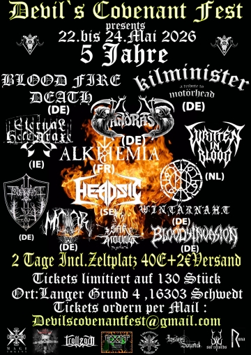 Flyer Devil's Covenant Fest 2026
