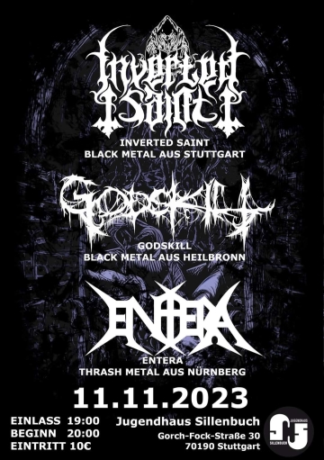 Flyer Inverted Saint w/ Godskill & Entera