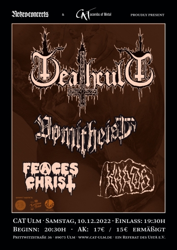 Flyer CATacombs Of Metal XXVIII