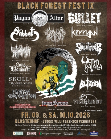 Flyer Black Forest Fest IX