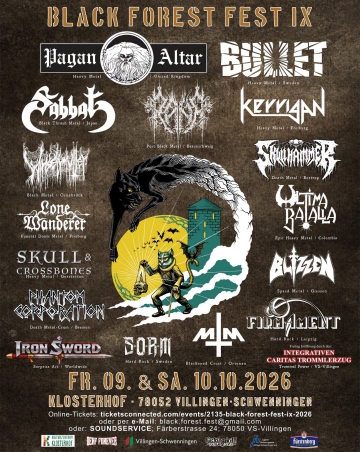 Flyer Black Forest Fest IX