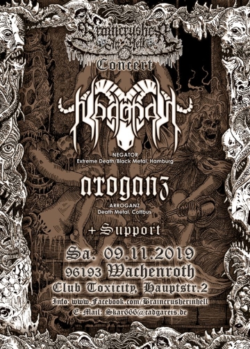 Flyer Open The Gates Of Hell - Part II