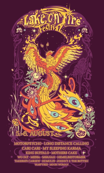 Flyer Lake On Fire Festival 2022
