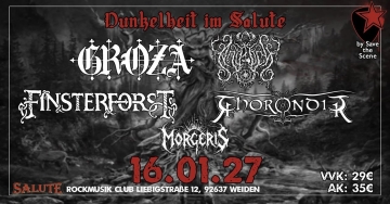 Flyer Dunkelheit im Salute