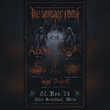 Flyer The Sinister Feast 2024
