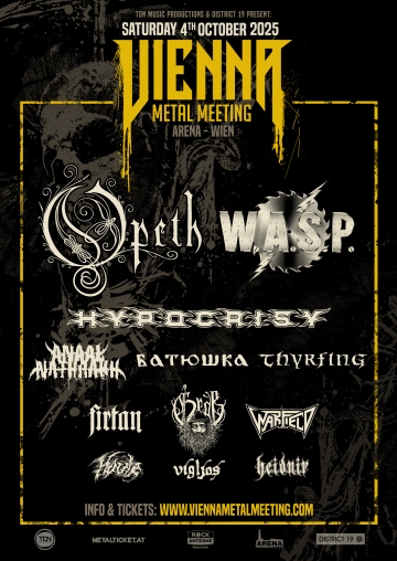 Flyer Vienna Metal Meeting 2025