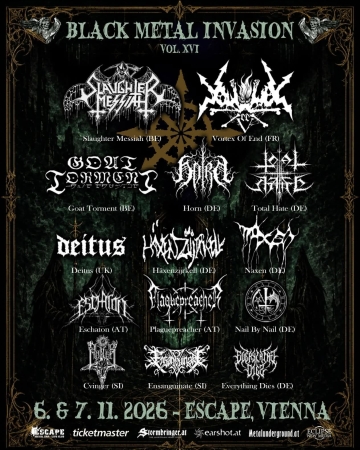 Flyer Black Metal Invasion 2027