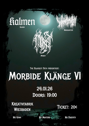 Flyer Morbide Klänge VI
