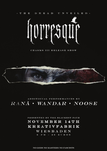 Flyer The Dread Unveiled